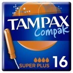Тампоны Tampax Compak Super Plus с аппликатором 16 шт: цены и характеристики