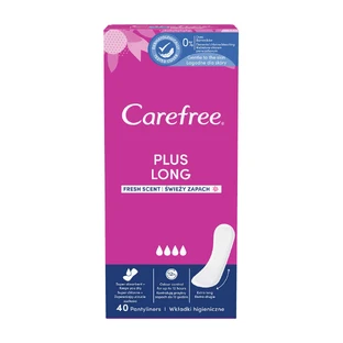 Гігієнічні серветки Carefree, Plus Long, 40 шт.