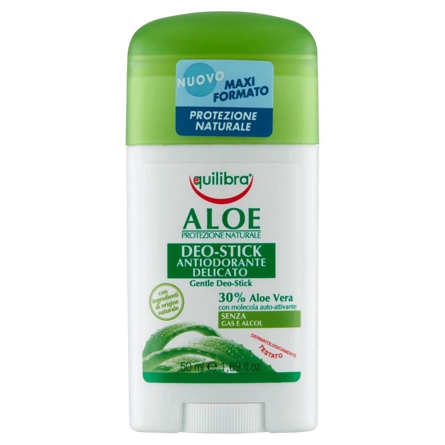 Дезодорант-стік Equilibra Aloe vera, 50 мл: ціни та характеристики
