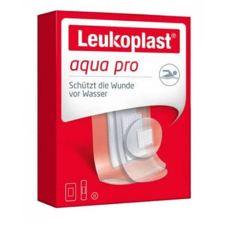 Лейкопластир Leukoplast Aqua Pro, пластир, 20 шт - Тривале використання!: ціни та характеристики
