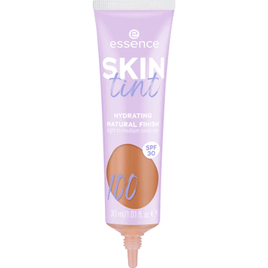 Тинт для кожи Skin Tint, Hydrating Natural Finish 100, 30 мл, Essence: цены и характеристики