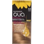 Набір для перманентної фарби для волосся Garnier Olia 8.0 Blond 1×1, перманентна фарба для волосся: ціни та характеристики
