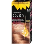 Набір для перманентної фарби для волосся Garnier Olia 8.0 Blond 1×1, перманентна фарба для волосся: ціни та характеристики