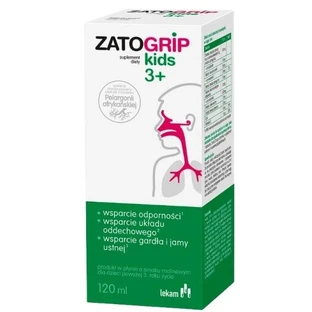 Zatogrip syrup Kids 3+, 120 мл