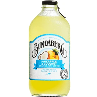 Напій Bundaberg з ананасом та кокосом, газований, 375 мл
