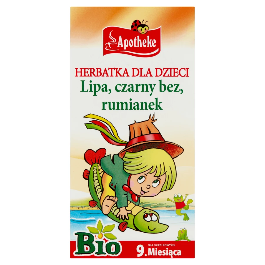 Аптека Липа та Ромашка Біо, чай для дітей від 3 років, 1,5 г х 20 пакетиків: ціни та характеристики