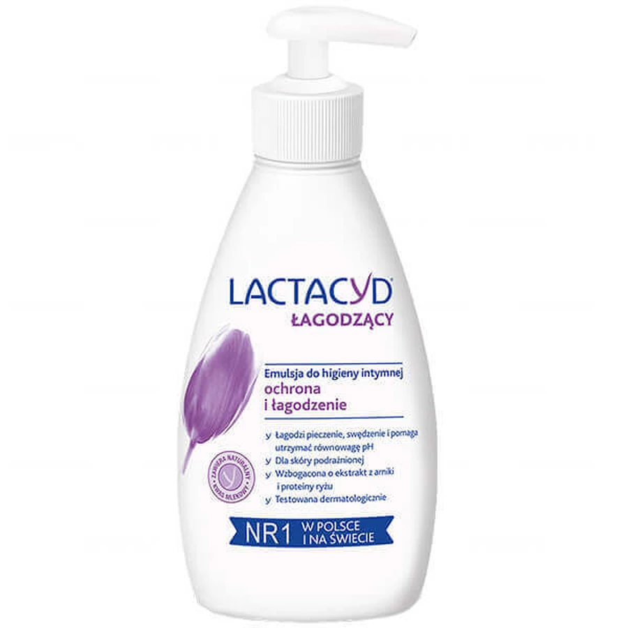Lactacyd agodzcy, эмульсия для интимной гигиены agodzca podranienia, 200 мл: цены и характеристики