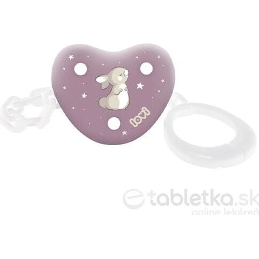 LOVI Night&Day пустушка для дівчинки ланцюжок 1×1шт, пустушка-ланцюжок: ціни та характеристики