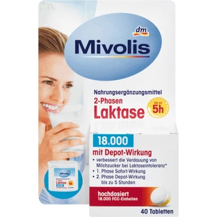 Mivolis Лактаза 18000, 20 г