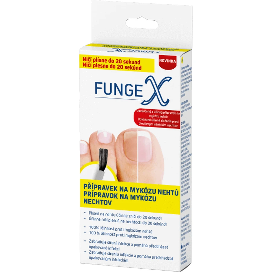 FungeX Препарат для лечения микоза ногтей 5 мл: цены и характеристики