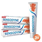 Зубна паста проти карієсу Sensodyne Trio 3 x 75 мл: ціни та характеристики