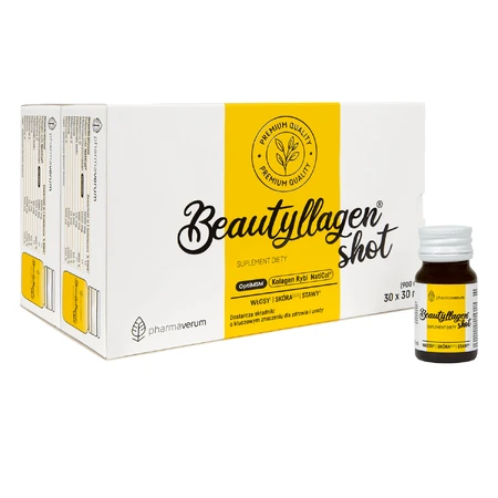 Beautyllagen Shot, зі смаком манго та апельсина, 30 x 30 шт.: ціни та характеристики