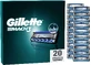 Сменные бритвенные головки Gillette Mach3 для мужчин 20 шт.