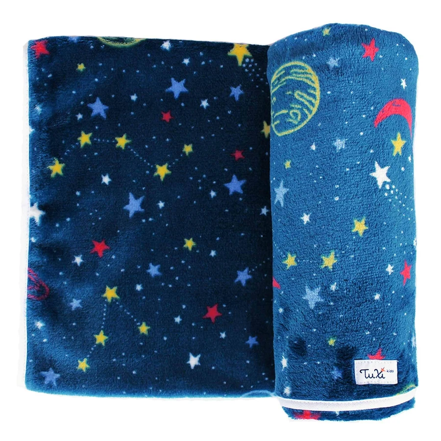 Ковдра з м'якого флісу Space Fleece, 70 x 90 см, Tuxi: ціни та характеристики