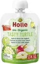 Органическое яблочно-грушевое пюре Holle Tasty Turtle с йогуртом, 85 г