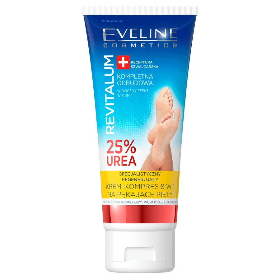 Eveline Revitalum 25% сечовина крем-регенеруючий крем 8в1 для шкіри навколо очей, 100 мл: ціни та характеристики