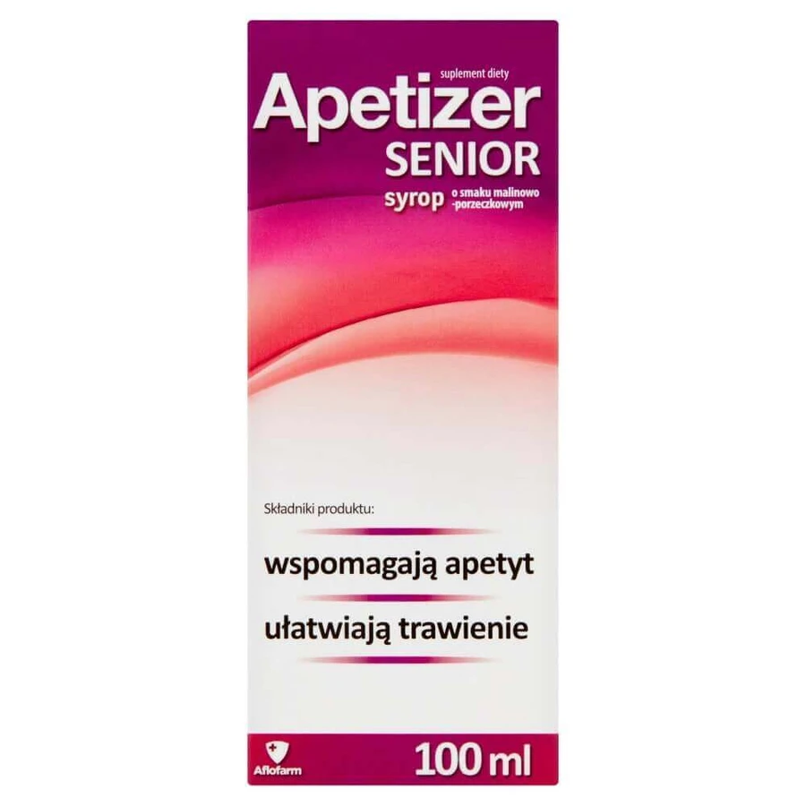 Apetizer Senior, сироп из малины и смородины, 100 мл: цены и характеристики