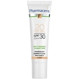 Pharmaceris F, Мінеральний матуючий дермо-флюїд, SPF 30, Natural 20, 30 мл