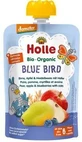 Holle Органічне пюре із синього птаха, груш, яблук та чорної смородини з вовчою ягодою 100 г