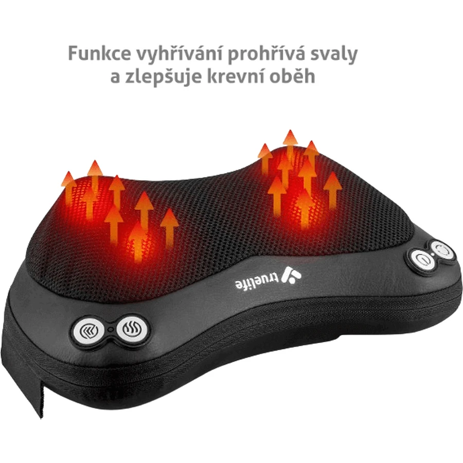 TrueLife RelaxBack B3 Charge, масажна подушка: ціни та характеристики