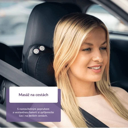 TrueLife RelaxBack B3 Charge, масажна подушка: ціни та характеристики