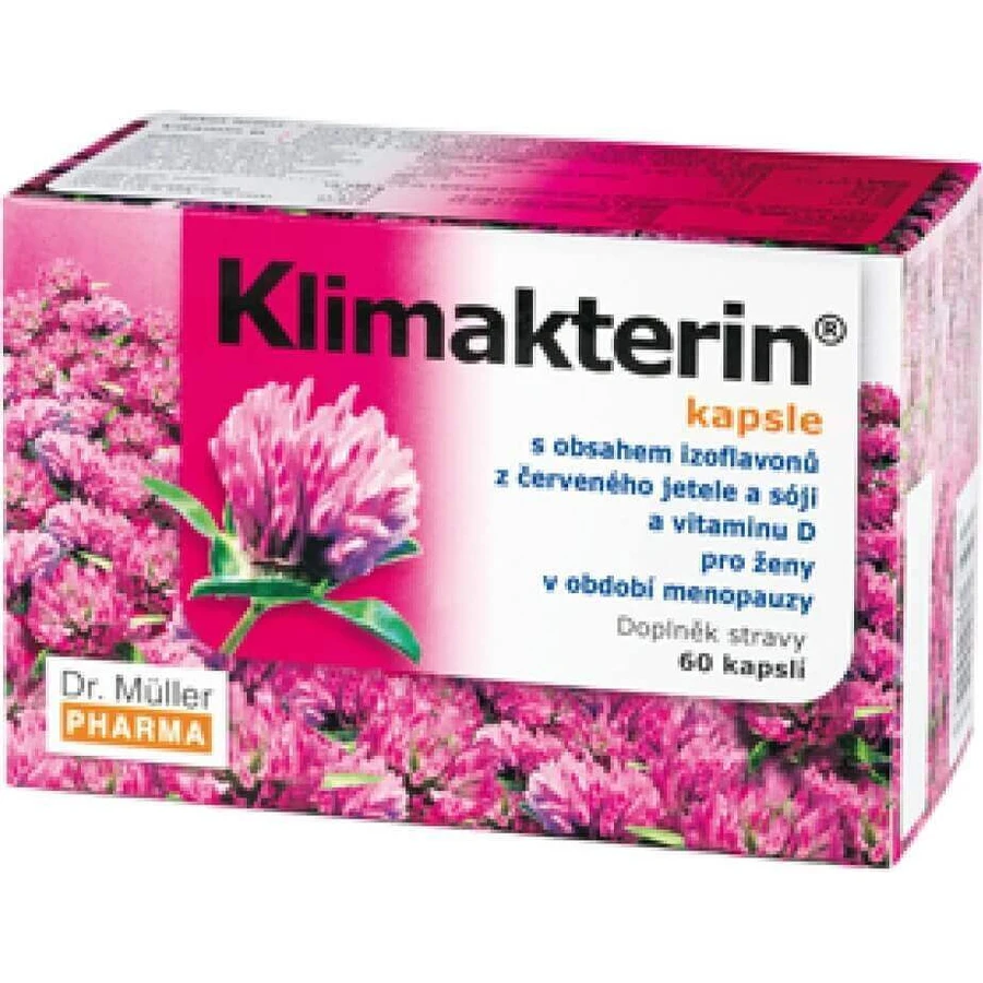 Dr. Müller Klimakterin 1×60 cps, дієтична добавка: ціни та характеристики