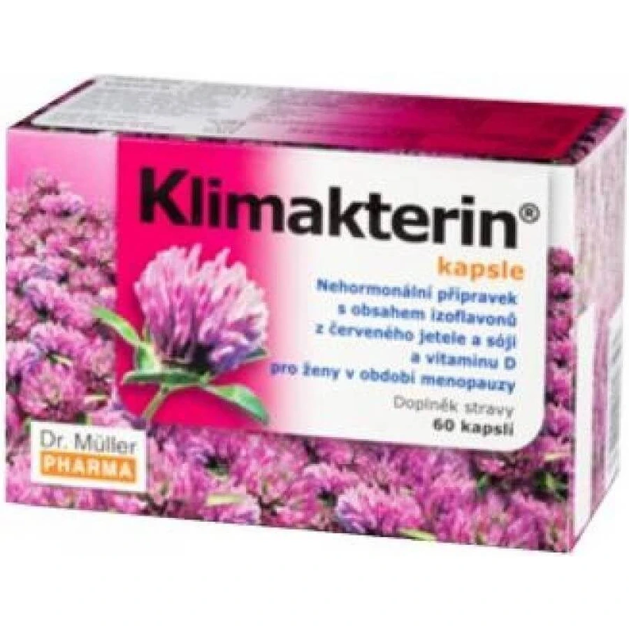 Dr. Müller Klimakterin 1×60 cps, дієтична добавка: ціни та характеристики