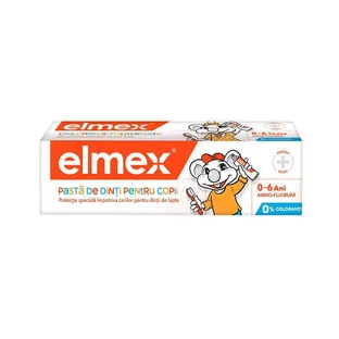 Зубная паста для детей, 0-6 лет, 50 мл, Elmex