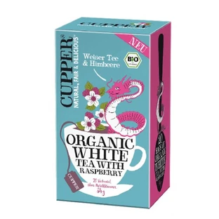 Чай Allos Hof Cupper Organic White Tea with Raspberry, фильтр-пакетик 2.5 г, 20 шт.