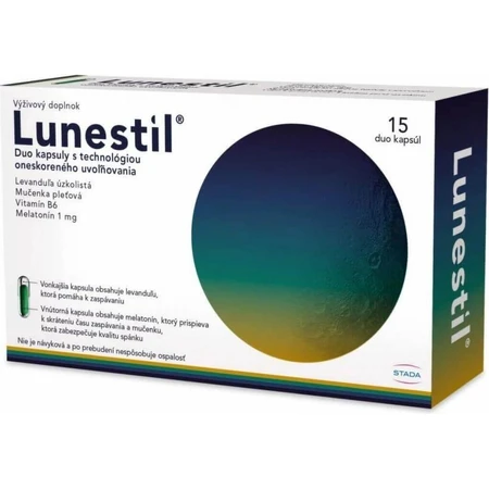 STADA Lunestil 1×15 cps: ціни та характеристики
