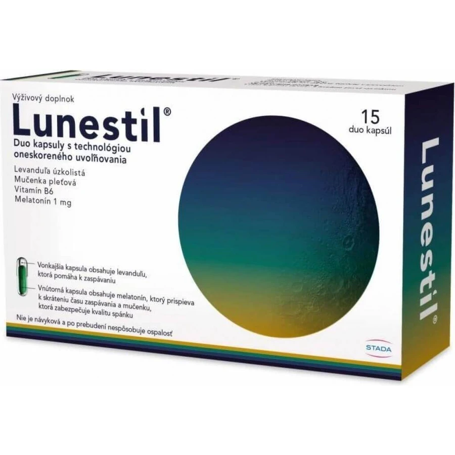 STADA Lunestil 1×15 cps: ціни та характеристики