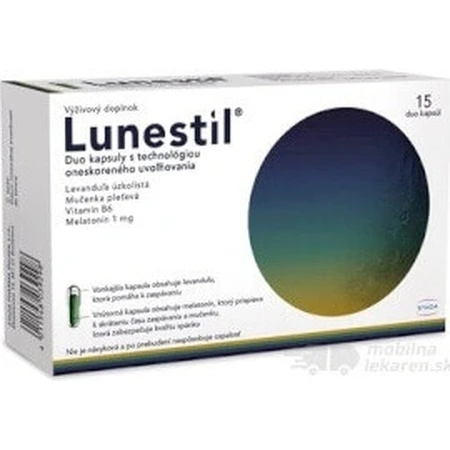 STADA Lunestil 1×15 cps: ціни та характеристики