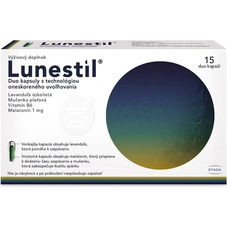 STADA Lunestil 1×15 cps: ціни та характеристики
