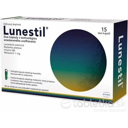 STADA Lunestil 1×15 cps: ціни та характеристики