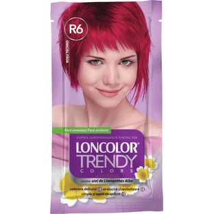 Фарба напівперманентна Loncolor TRENDY Techno Red R6, 1 шт.