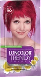 Loncolor TRENDY Полуперманентная краска техно-красная R6, 1 шт.