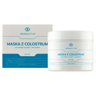 Genactiv, маска из колострума для кожи головы и волос, 250 мл УДАЛЕННАЯ УПАКОВКА
