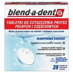Blend-a-dent, таблетки для чищення зубних протезів, довготривалі, 28 таблеток: ціни та характеристики