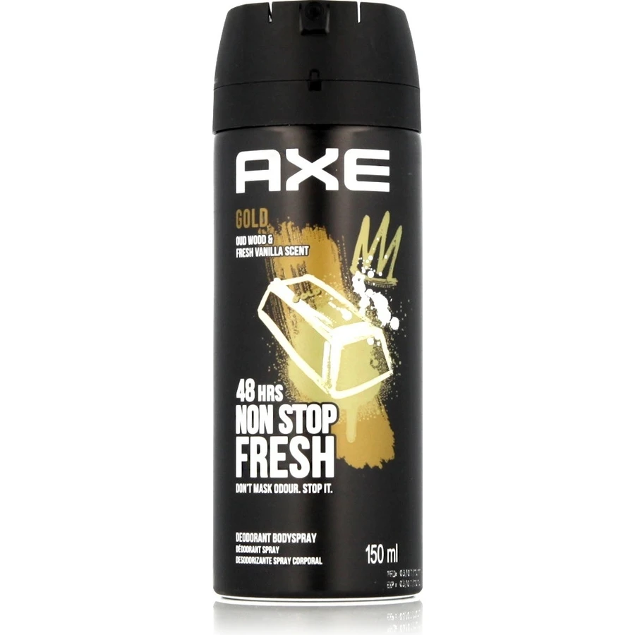 Axe Gold 1×150 мл, чоловічий дезодорант: ціни та характеристики