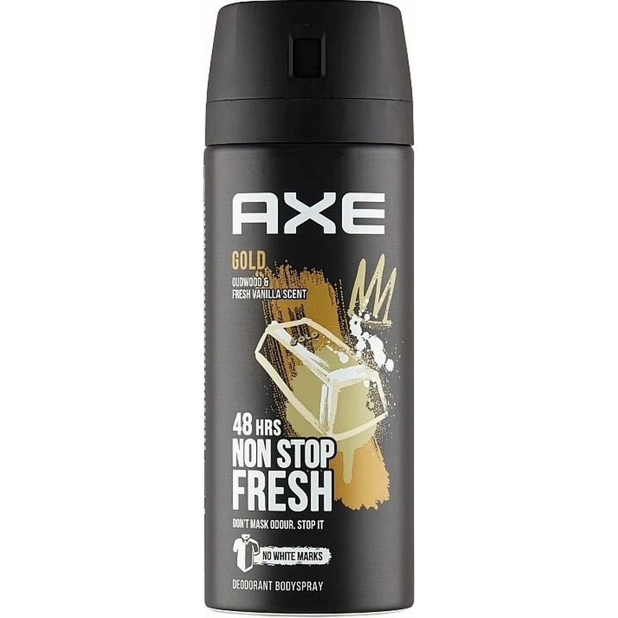 Axe Gold 1×150 мл, чоловічий дезодорант: ціни та характеристики