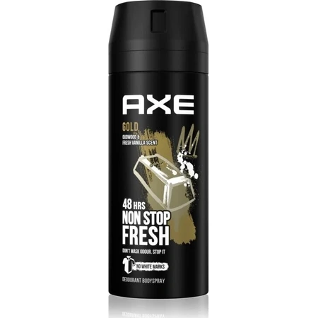 Axe Gold 1×150 мл, чоловічий дезодорант: ціни та характеристики