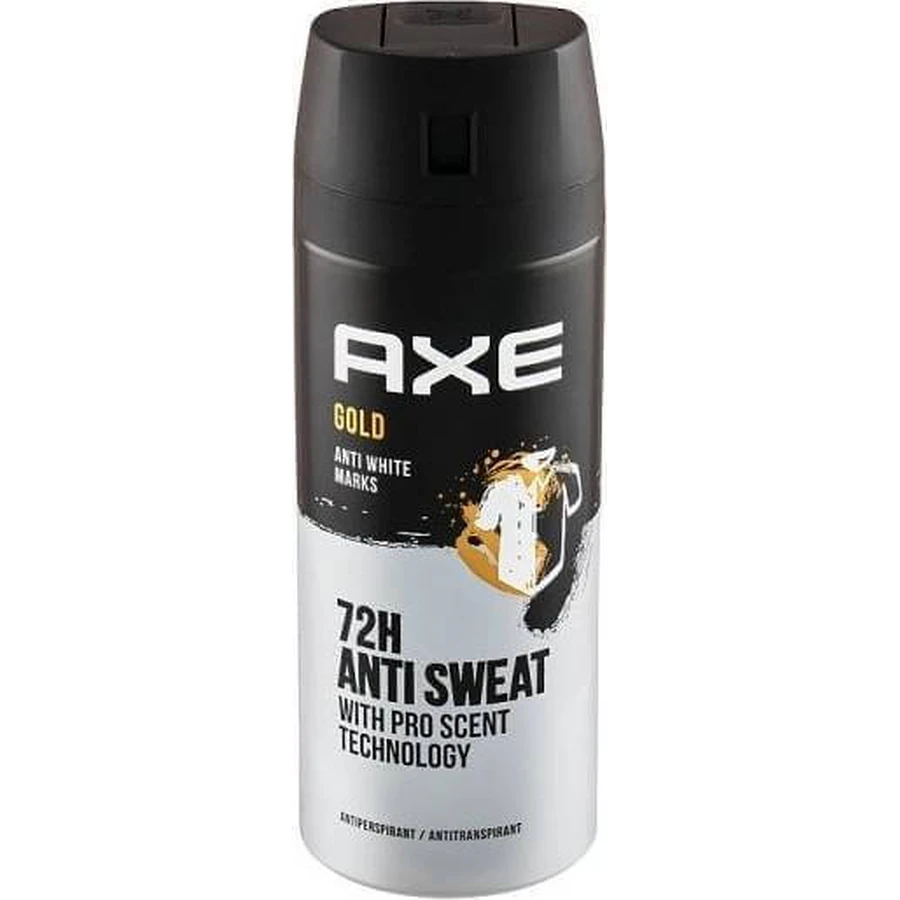 Axe Gold 1×150 мл, чоловічий дезодорант: ціни та характеристики