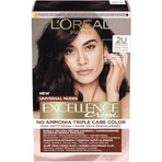 L'Oréal Paris Excellence Creme Universal Nudes стійка фарба для волосся 2U Чорно-коричнева 1×1 шт, колір волосся: ціни та характеристики