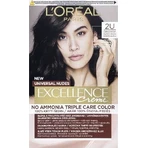 L'Oréal Paris Excellence Creme Universal Nudes стійка фарба для волосся 2U Чорно-коричнева 1×1 шт, колір волосся: ціни та характеристики