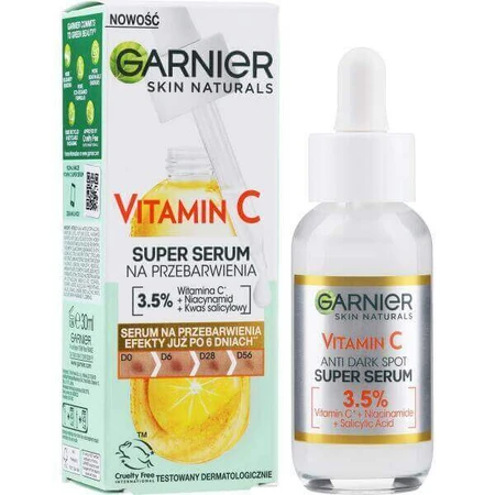 Сыворотка Garnier Skin Naturals Vitamin C, 30 мл: цены и характеристики