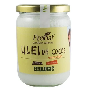 Органическое кокосовое масло extra virgin, 500 мл, Pronat