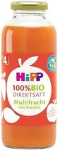 HiPP 100% Organic Fruit Ava с морковью 1×330 мл, fruit ava