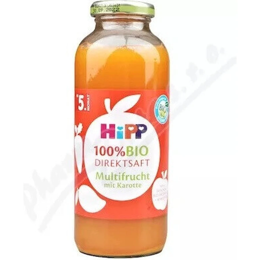 HiPP 100% Organic Fruit Ava с морковью 1×330 мл, fruit ava: цены и характеристики