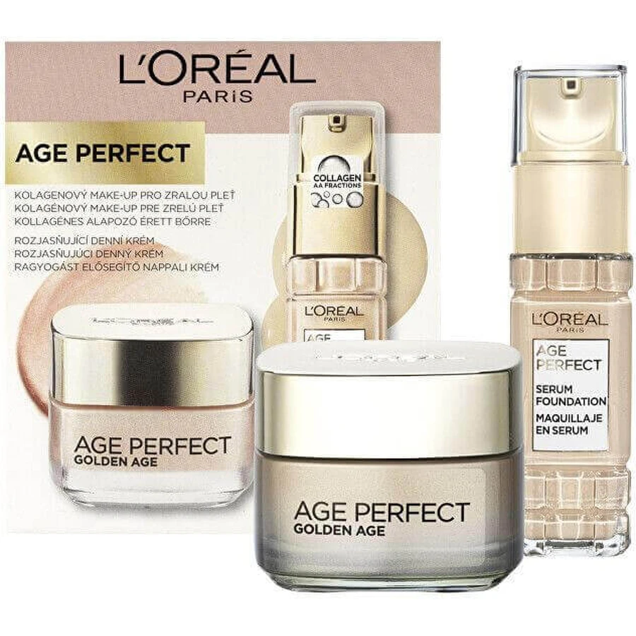 L'Oréal Paris Dareko Набор для ухода за зрелой кожей Age Perfect 140 Linen Duo Packs: цены и характеристики