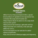 Олія для волосся Difeel 99% Natural Premium з вітаміном E, 75 мл: ціни та характеристики